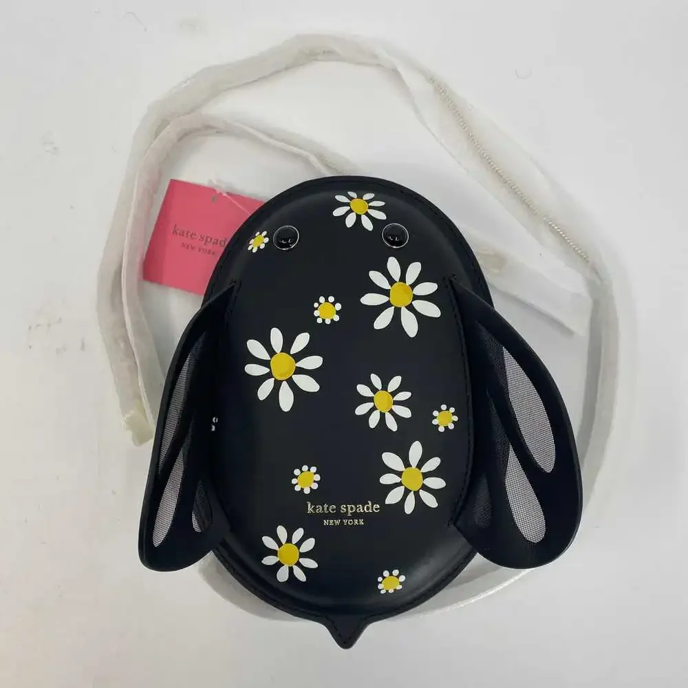 Kate Spade Black Yellow Daisy Buzz Bee Crossbody Bag | Mini Size
